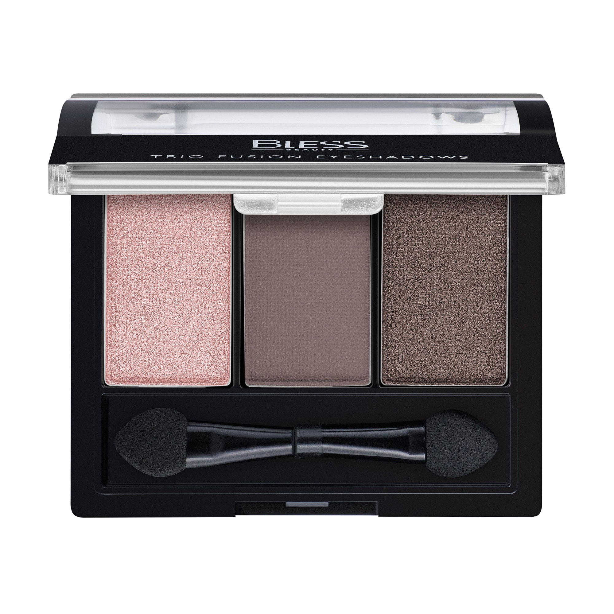 Тіні для повік Bless Beauty Color Effect Trio Fusion 01, 3.9 г