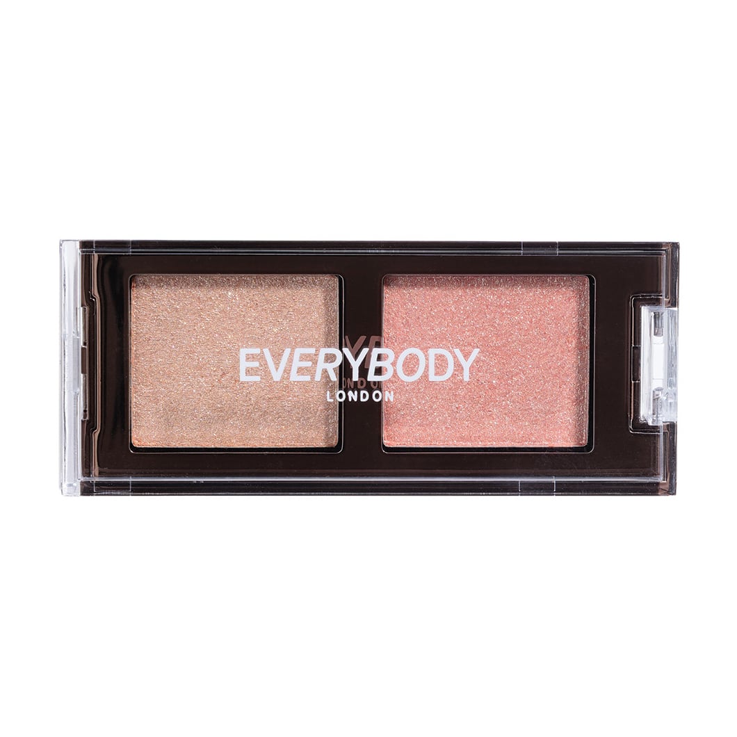 Тіні для повік Everybody London Eyeshadow Duo, Soft Peach, 4.4 г
